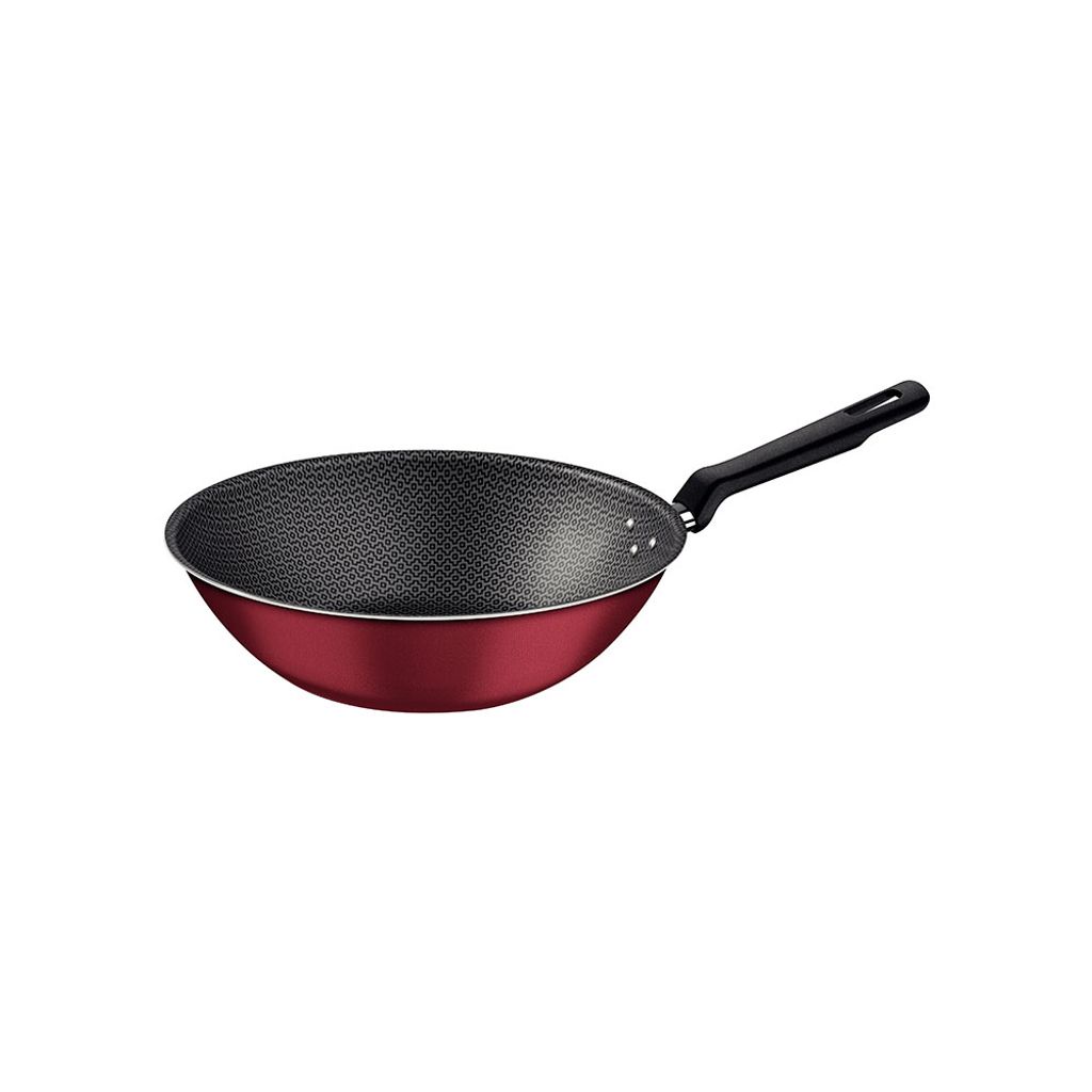 Frigideira Wok Antiaderente Tramontina Loreto Vermelha 28cm