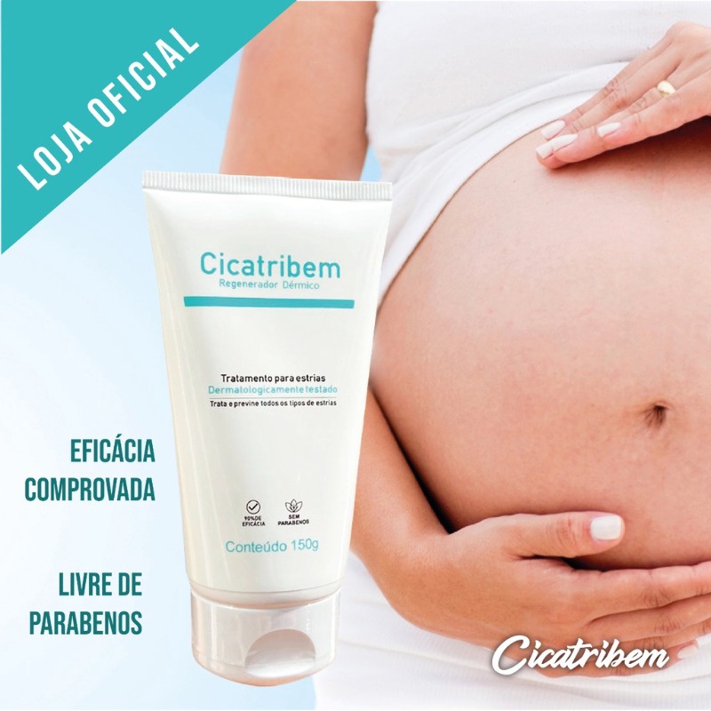 Creme Anti Estrias Para Gestantes Melhor Que Cicatricure 150g | Shopee ...