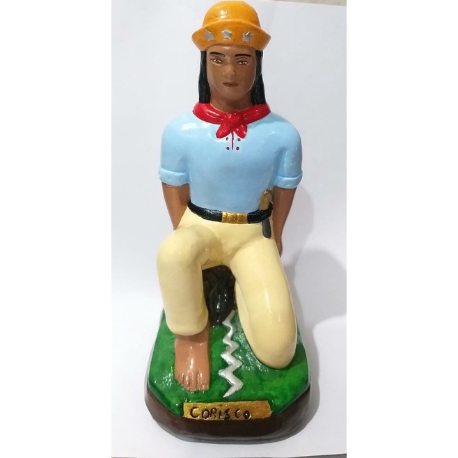 ESCULTURA IMAGEM CANGACEIRO CORISCO 13 CM | Shopee Brasil