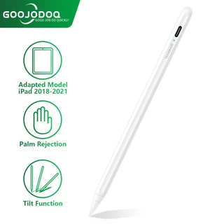 Goojodoq 10a Geração Caneta De Toque Função De Inclinação Da Palma De Rejeição Para iPad Air 4 5 10,9 Gen7 Gen8 10,2 Pro 11 12,9 2018 2020 10,5 Mini 5