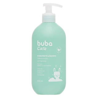 Sabonete Líquido 400ml Cabeça Aos Pés Vegano 16559 Buba Care