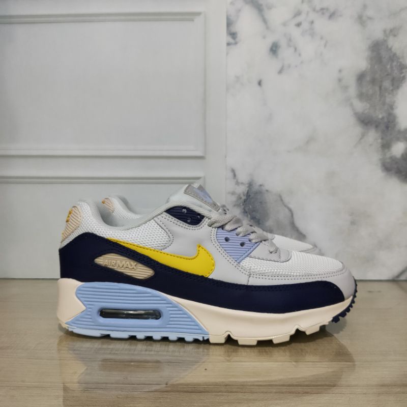 Air max 90 pure platinum best sale blue void