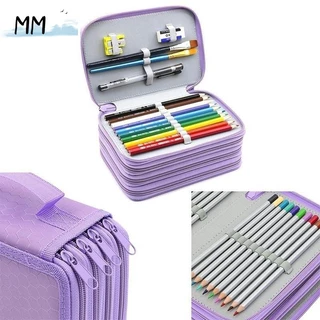 Estojo Escolar Estojo De Lápis Feminino Estojo Masculino Escolar 36/52/72 Pens/Estojo 2 /3 Divisórias Quadrado Kit Material Escolar Estojo Escolar Box Organizador Grande Feminino Masculino Estojo Box