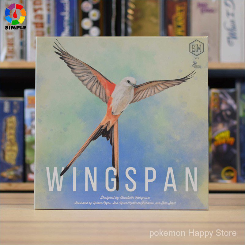 Wingspan Jogo Board Game (Swift Start Pack incluído)