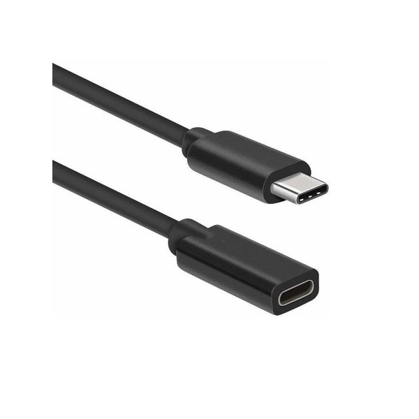 Cabo Extensor Usb Tipo C 3.1 Macho Fêmea 50cm