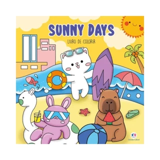 Sunny Days - Inspirado Pelo Bobbie Goods - Livro De Colorir Para Crianças E Adultos em Oferta na Shopee