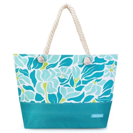 Bolsa de praia com alça de corda  - jacki design