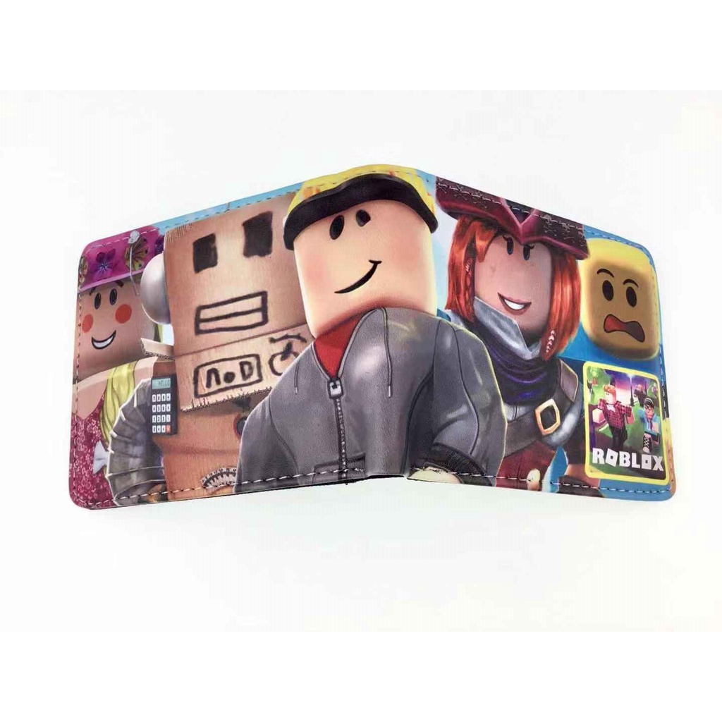 Roblox Carteira de Anime Carteira De Jogo Figura Impressa Masculino e  Feminino Bolsa de Cartão Meio Dobrado Bolsa de Desenho Animado Moeda Wallet7