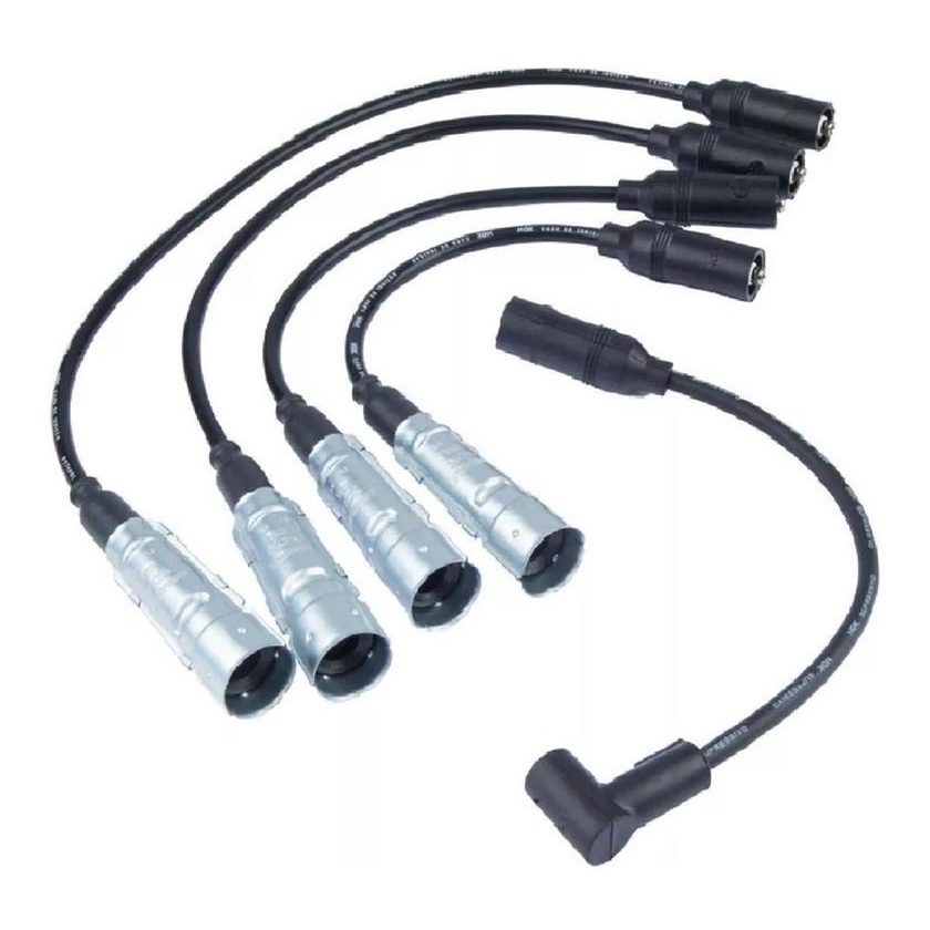 Jogo De Cabo Vela VW Gol / Parati / Saveiro / Voyage / Passat / Santana 8V Motor AP 1.6 / 1.8 / 2.0 Quadrado