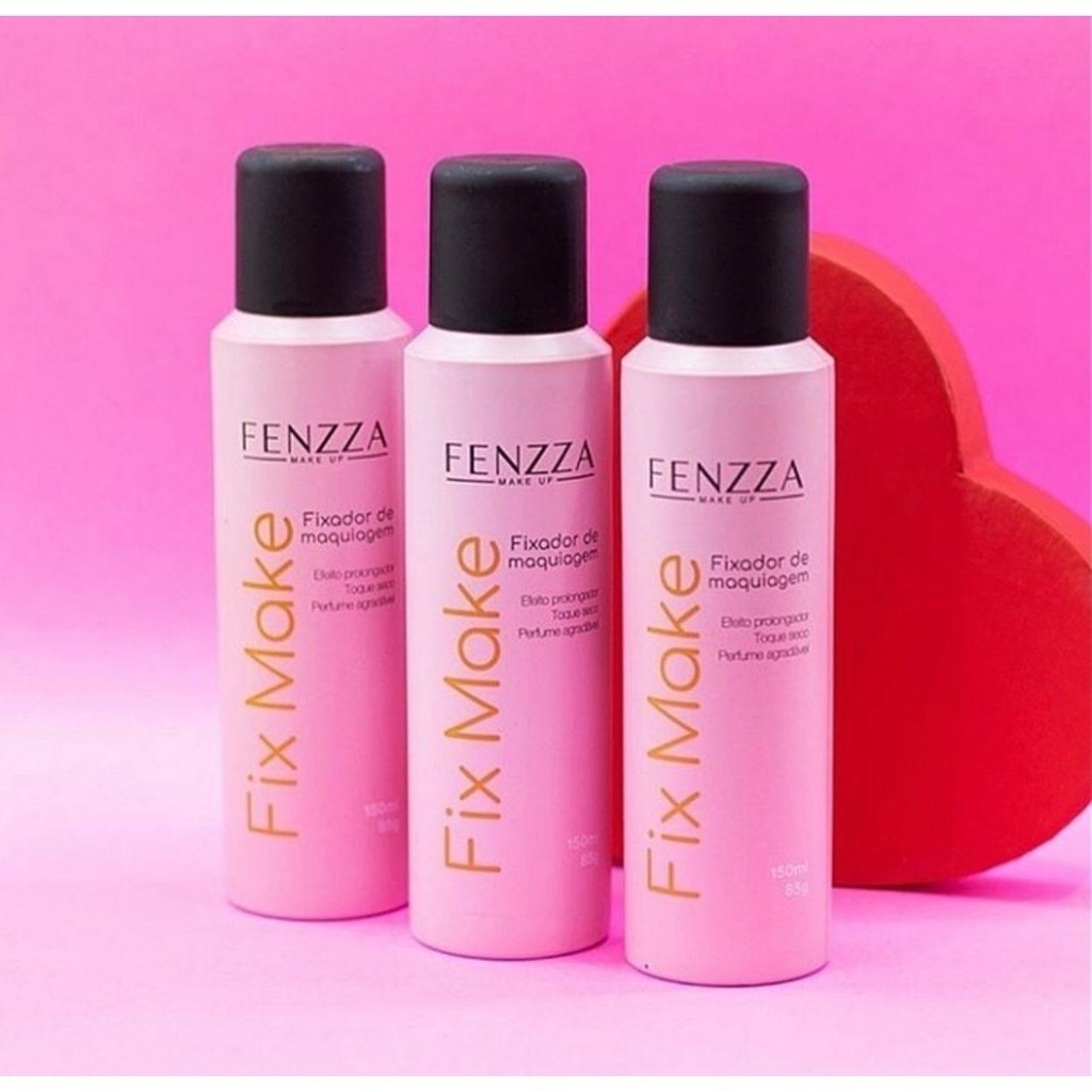 Fixador de maquiagem Fix make Fenzza Promoção