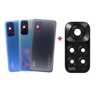 kit Tampa Traseira + Lente de vidro Compatível Redmi Note 11 4g