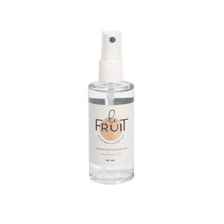 Desodorante Nutritivo de Maracujá - Le Fruit - Vegano - Clareador e sem alumínio, 60ml, em spray