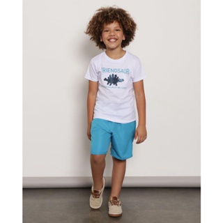 Bermuda Infantil Surf Com Bolsos Azul