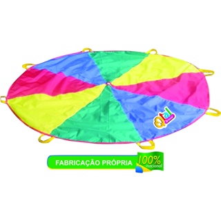 Paraquedas Infantis 2-12m Diâmetro Jogar paraquedas, Ginástica