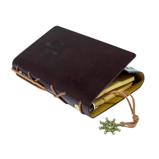 Caderno Temático Marrom para RPG - Diário de Campanha