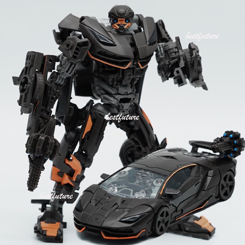 Transformadores Brinquedos Filme De Haste Quente SS93 Lamborghini Optimus Prime Earth Shattering Black Manba Lockdown Collection Carro Robô De Brinquedo