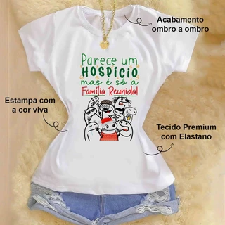 Blusa Feminina Premium T-Shirt - Flork Natal
