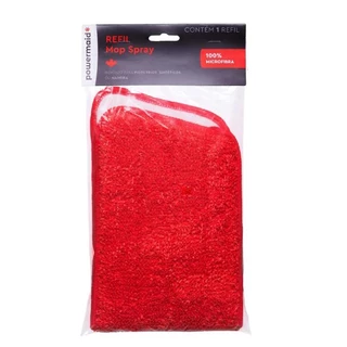 REFIL Mop Spray Microfibra Vermelho Powermaid APENAS REFIL 