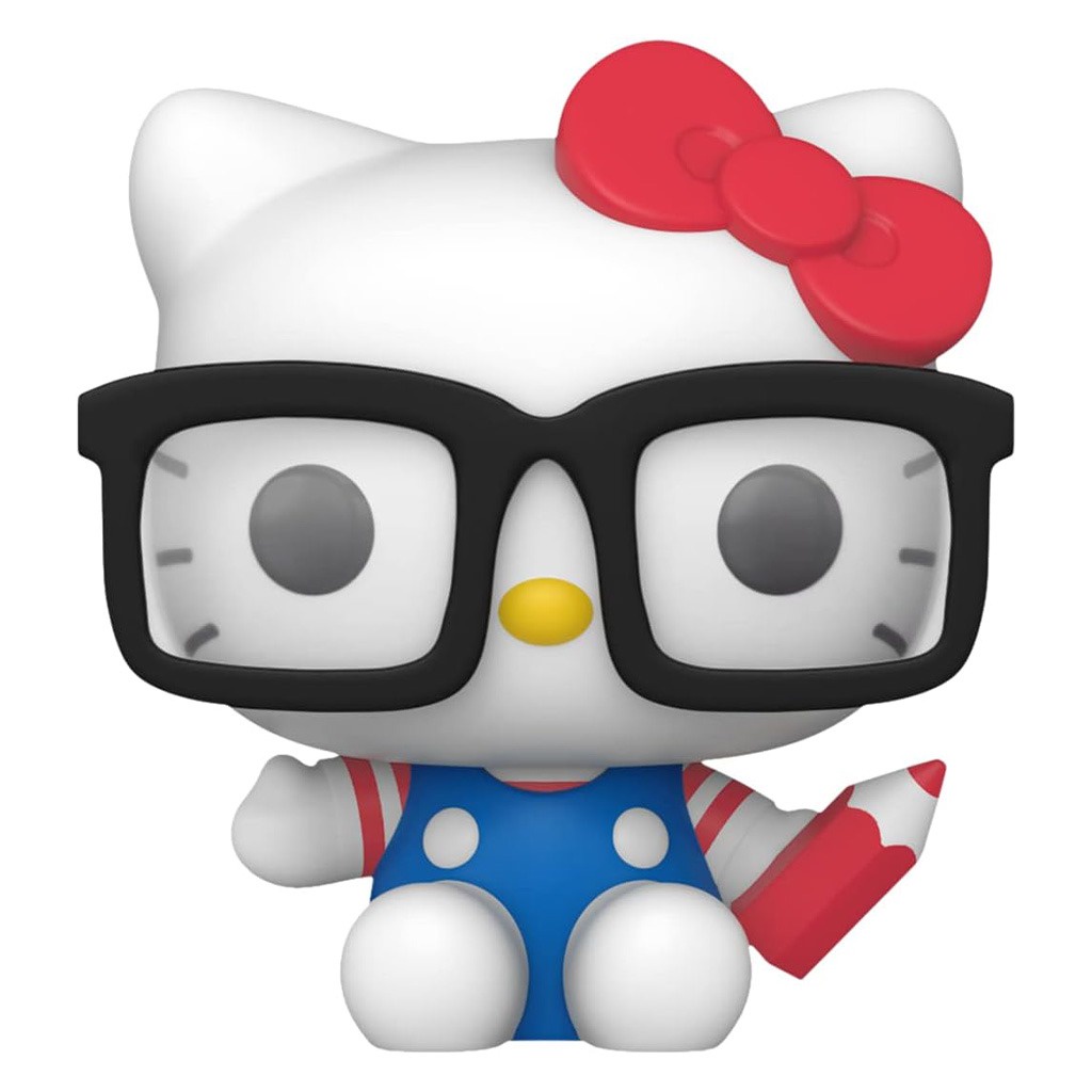 FUNKO POP HELO KITTY 65 HELLO KITTY NERD (DE OCULOS) | Shopee Brasil