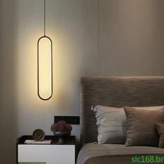 Luminária Pendente Minimalista Candelabro Nórdico De Cabeceira Pendurada Nórdica 026
