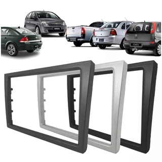 Moldura 2 DIN Vectra GT e GT-X 2006 2007 2008 2009 2010 2011