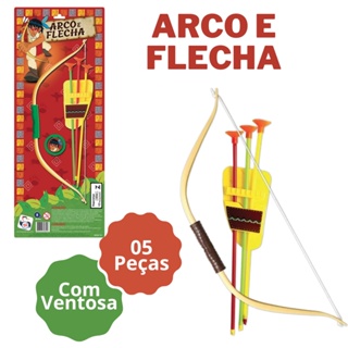 Kit Arco E Flecha Super Ninja Brinquedo Infantil 7 Peças - Compre Agora -  Feira da Madrugada SP