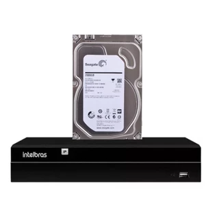 Gravador De Video Via Rede Ip Intelbras Nvd 1408 8 Ch 2tb