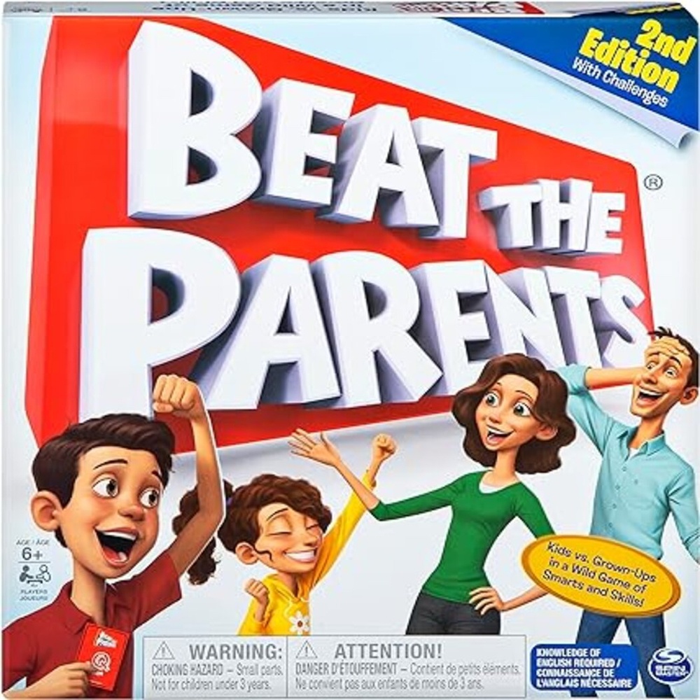 Jogo de tabuleiro beat the parents shopee brasil