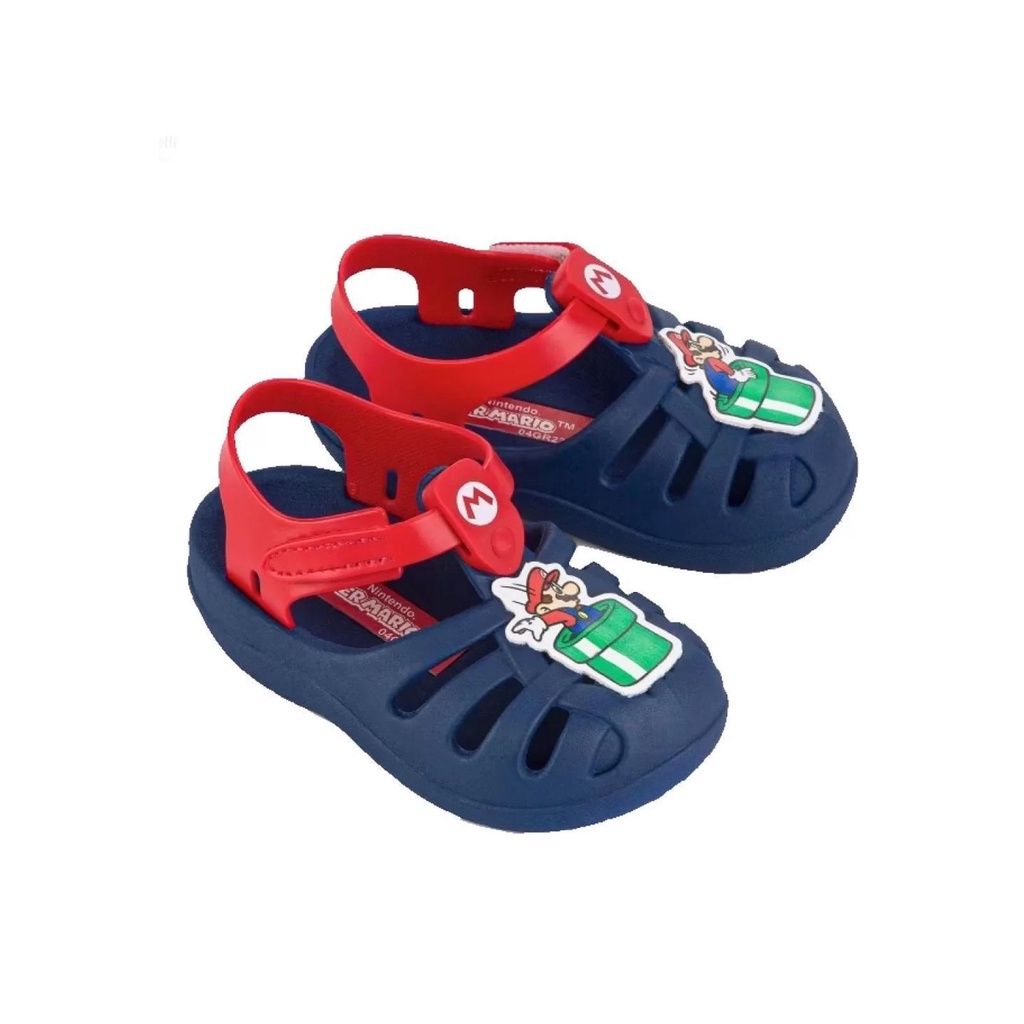Sand lia Babuche Grendene Clog Super Mario E Luigi 22964 Azul
