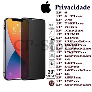 Película Privacidade 3D Anti Spy PARA Todo iPhone 6/7/8/6PLUS/7PLUS/XS/XR/XSMA/11/12/13/14 iPhone 15