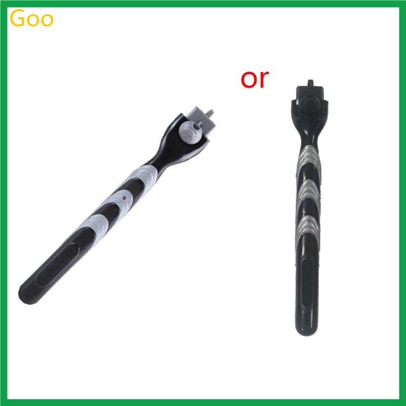 Goo Universal Men Barbear Manual Para Depilação De De Longo Substituição Do Aparador De 3 Camadas