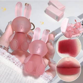 Novo Pequeno Coelho Meng Matte Lip Clay/Glaze/Maquiagem Batom em Oferta na Shopee