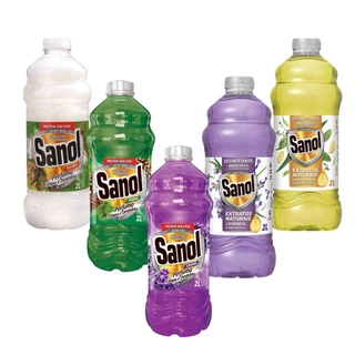 Desinfetante Perfumado Toda Fragrancia Escolha Sua Sanol 2L