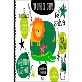 MEU LIVRO DE FORMAS NA SELVA em Oferta na Shopee