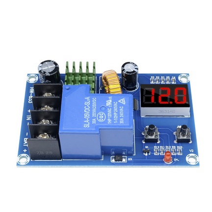 Akozon Contrôleur Chargeur Batterie Automatique DC 6-60V XH-M604 - Protection Intelligente Et Arrêt Auto