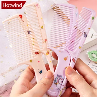 HOTWIND Crianças Fofas Pente De Morango Padrão Cabelo De Ponta De Cauda Para Adultas A7Z9