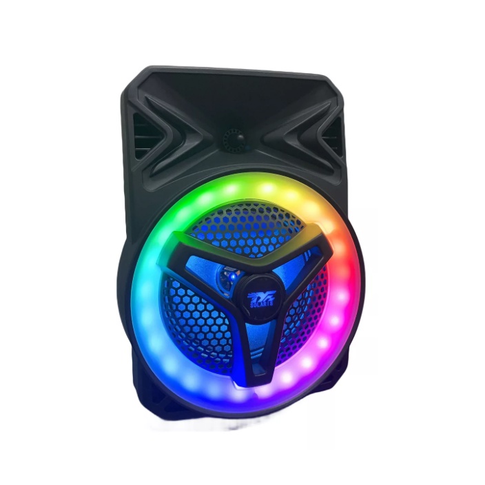 Caixa De Som Bluetooth Portátil Com Luz Led 8 E 12 Polegadas