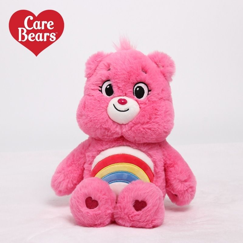 Pink care store bear stuffed animal