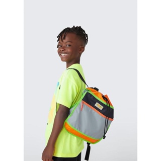 Mochila Saco Infantil Menino Em Neon Hering Kids