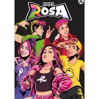 Caderno Capa Dura Emily Vick Youtuber Tropa Dos Rosa Personalizado
