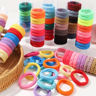 12PCS/SET Porta Rabo De Pônei Simples E Grosso Feminino Laços De Cabelo Boutique Banda De Borracha Acessórios De Moda Ata