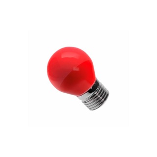 Lâmpada LED Luminatti bolinha E27 bivolt 6W vermelha
