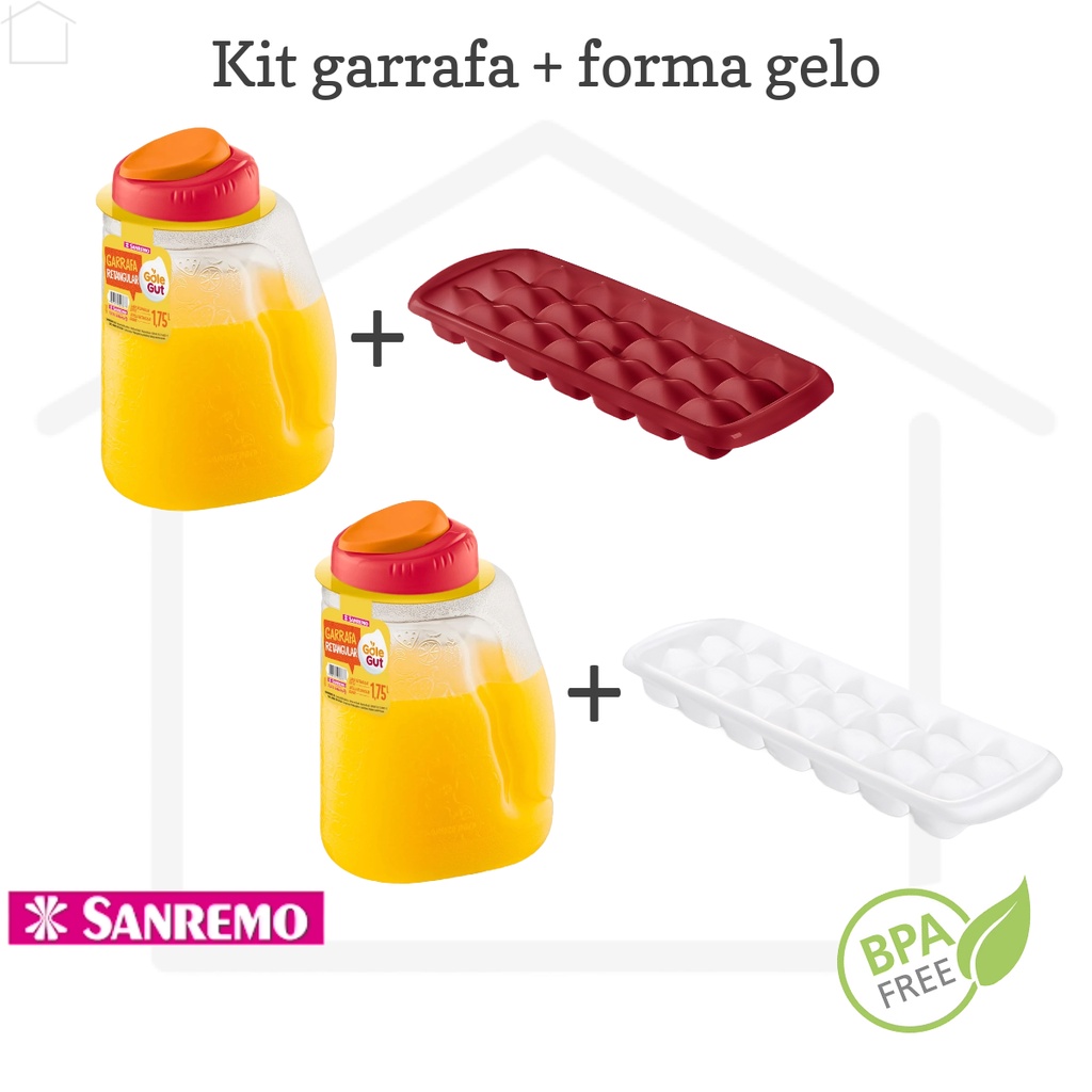 SanRemo Garrafa Térmica Para Café 700ml e Brinde Pote 480ml