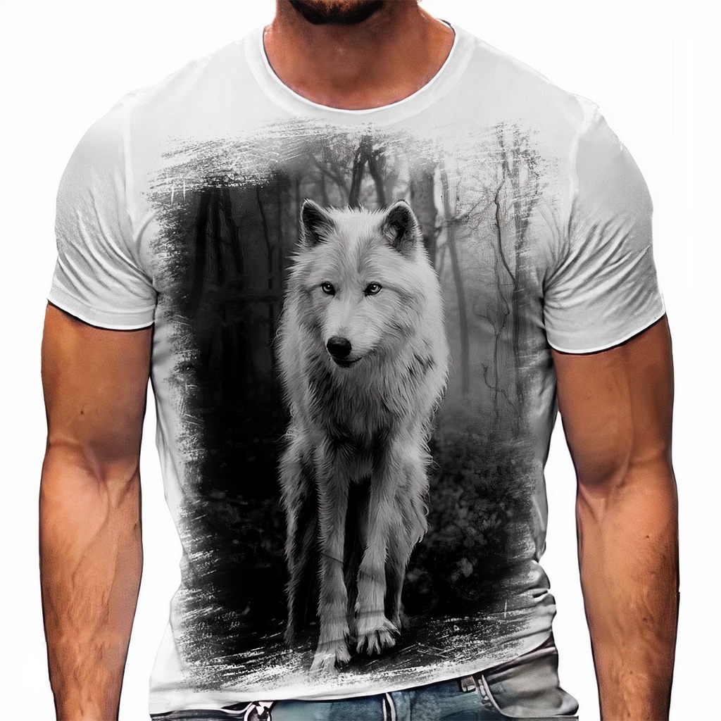 Camiseta lobo best sale