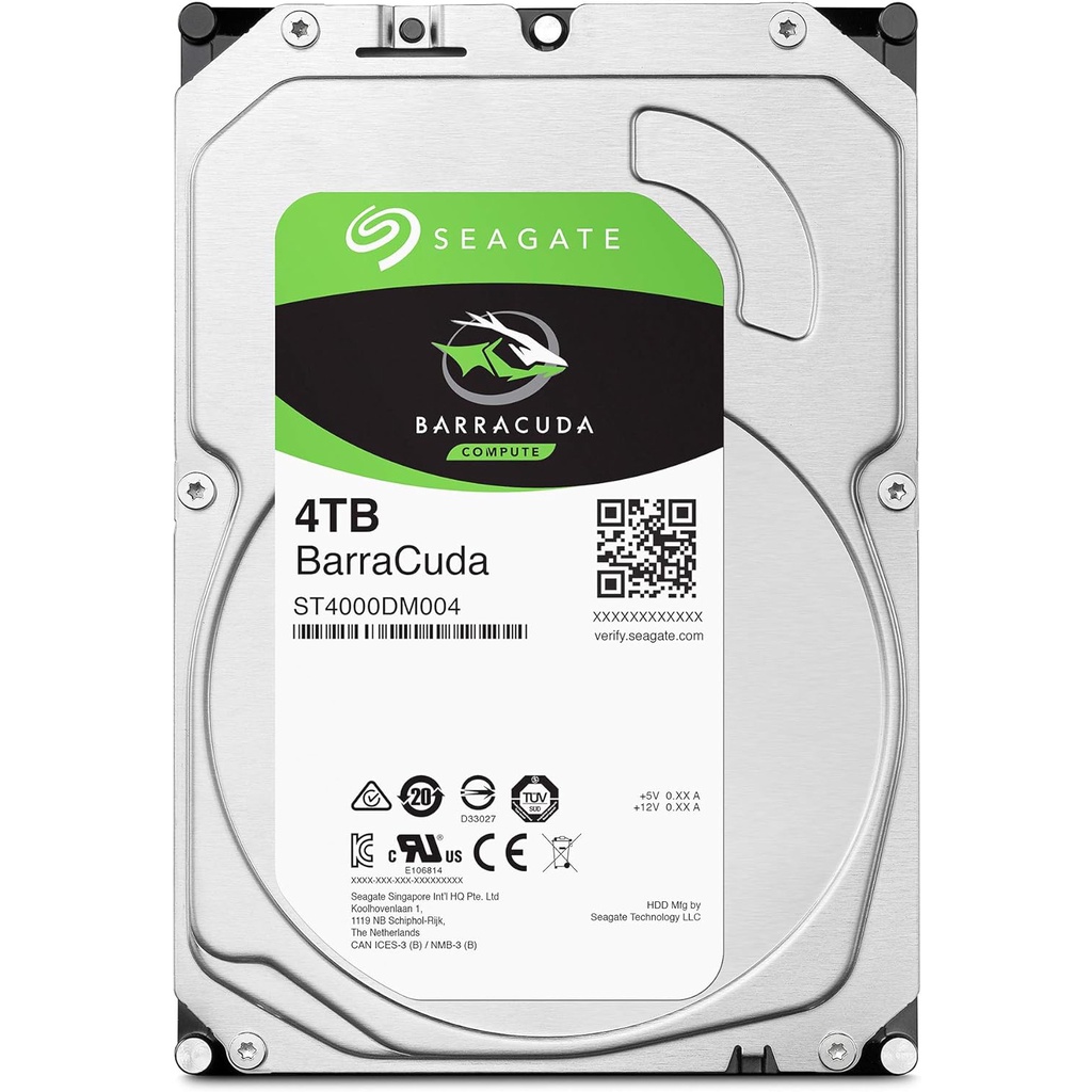 HD 4TB SEAGATE INTERNO BARRACUDA SATA 3 - ST4000DM004