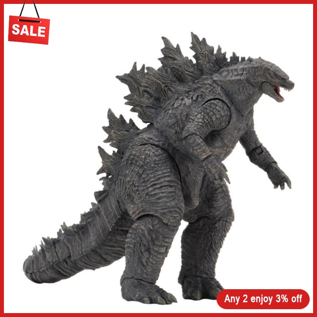 ABB Neca Godzilla Figura Toy 2019 Versão Do Filme Ação 16cm Em Altura Com Aparência Lifelike Detalhes Delicados