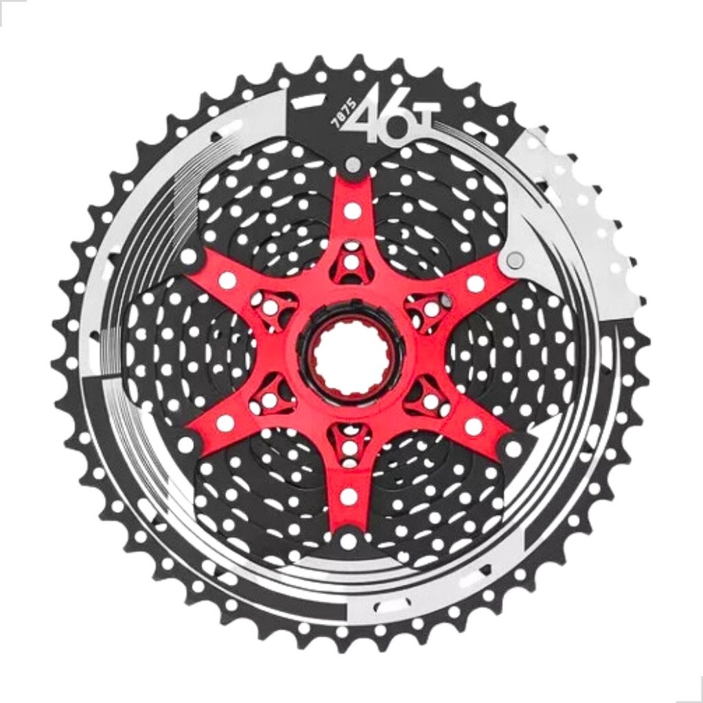 Cassete Sunrace Speed Mx8 11v 11x46 Dentes Bike MTB Road Preto
