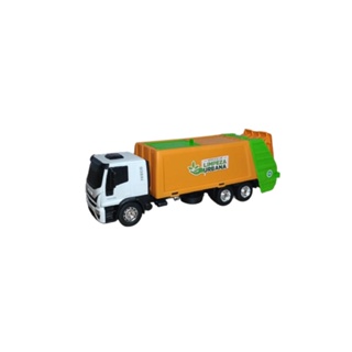 Caminhão Infantil Iveco Tector Coletor Miniatura - Usual Brinquedos 342