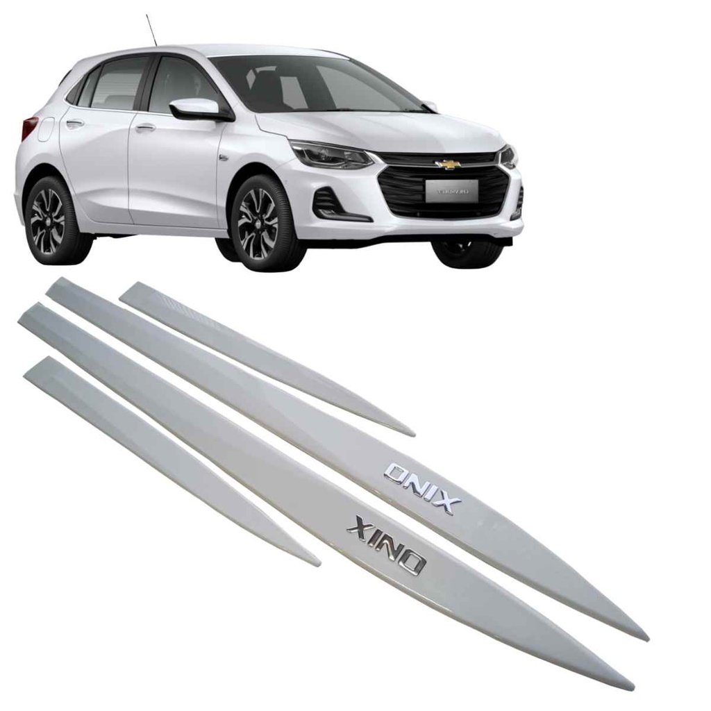 Friso Lateral Novo Onix Branco Summit Plus 2020 2021 2022 2023 Escrita ...