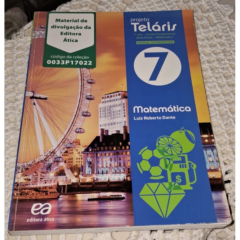 Projeto Teláris Matemática 7o Ano - Livro do Professor | Shopee Brasil